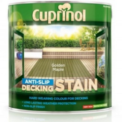 Decking Stain Golden Maple 2.5Ltr