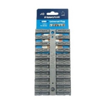 68615 Uno Plugs Grey Card of 80