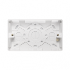 Securlec 2 Gang Pattress Box 35mm