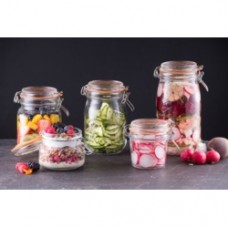 2L Clip Top Jar - Round