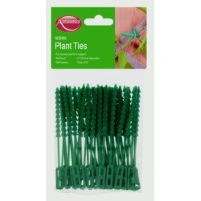 PLANT TIES 25PK 6.5