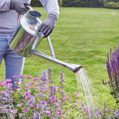 Watering Can Long Reach 9Ltr Galvanised Steel