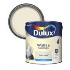 Dulux Matt Ivory Lace 2.5Ltr