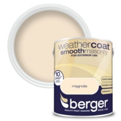 Berger Weathercoat Magnolia 5Ltr