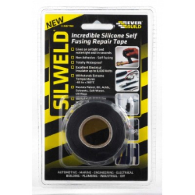 3mtr Silweld Silicone Repair Tape Black