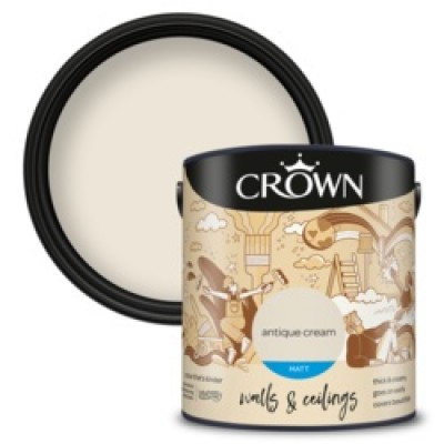 Crown Breath Easy Antique Cream Matt 2.5Ltr