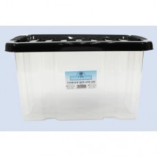 TML Storage Box & Lid 24L Clear