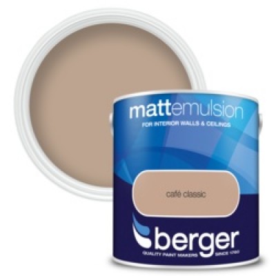 Berger Emulsion Matt Cafe Classic 2.5Ltr