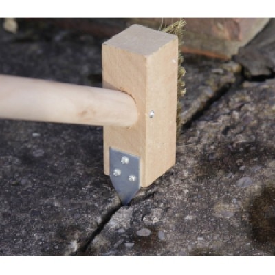 Block Paving Brush With Scraper