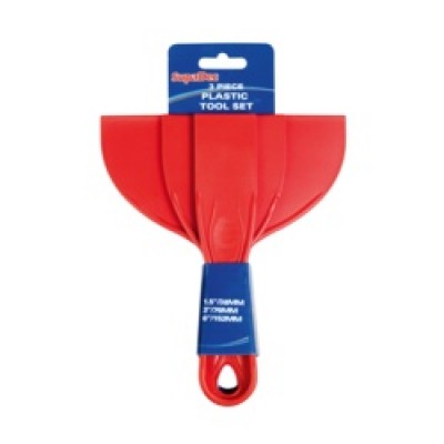 Plastic Putty Knife 3 Piece