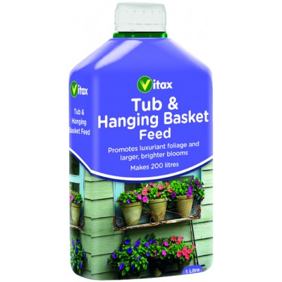 Vitax Liquid Feed For Hanging Baskets 1Ltr