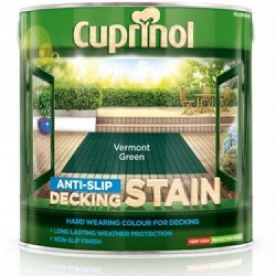 Decking Stain Vermont Green 2.5Ltr