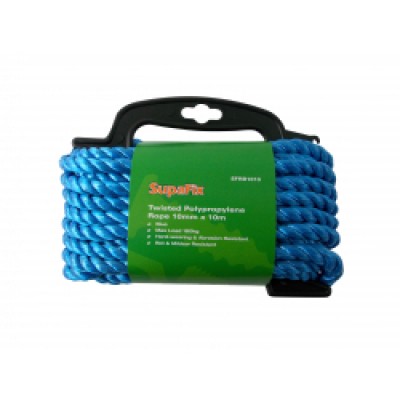 Polypropylene Rope Blue 10mm x 10m