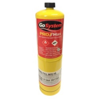 FAIGZMAPP 400G MAPP GAS CYLINDER CGA600 FITTING