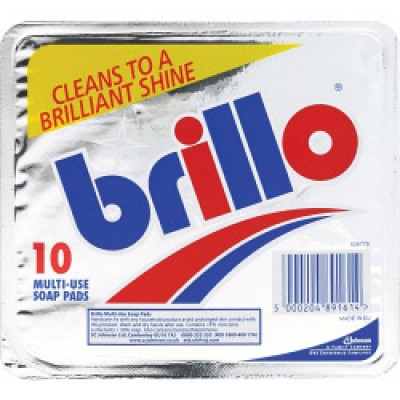 BRILLO SOAP PADS (X10)