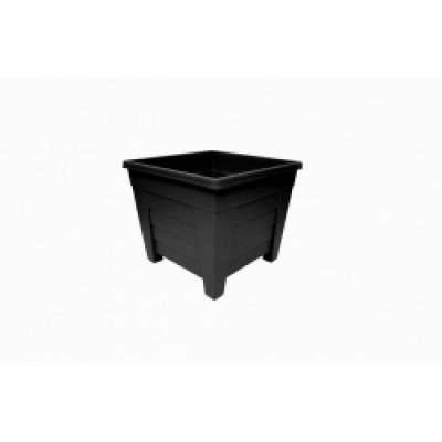 Square Planter 27cm Ebony