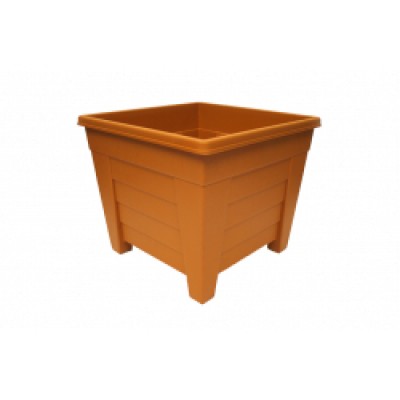 Square Planter 38cm Terracotta