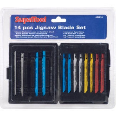 Jigsaw Blade Set 14 Piece