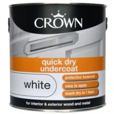 Crown QD Undercoat White 2.5Ltr