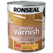 Interior Varnish Gloss Med Oak 750ML