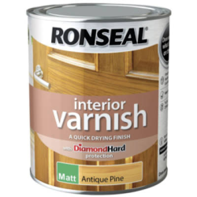 QD Varnish Matt Antique Pine 750ML