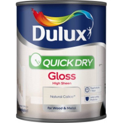 Dulux QD Gloss Natural Calico 750ml