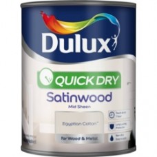 Dulux QD Satinwood Egyptian Cotton 750ml