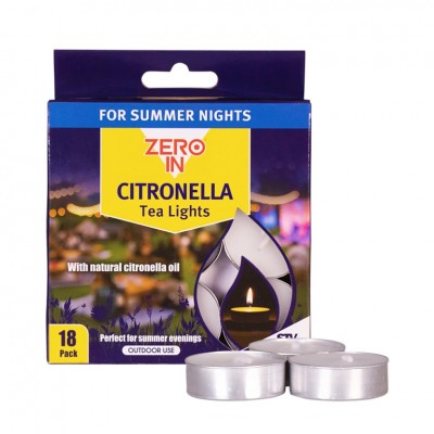 CITRONELLA TEA LIGHTS 18