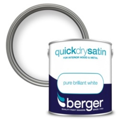 Berger QD Satin PBW 2.5Ltr