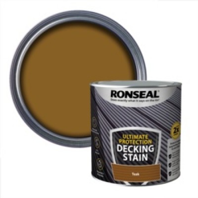 Ronseal Ultimate Decking Stain Teak 2.5L