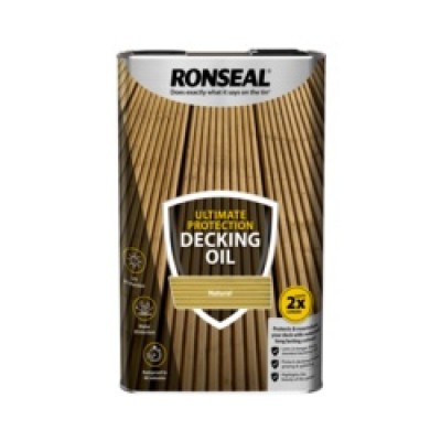 Ronseal Ultimate Decking Oil Natural 5L