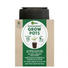 Vitax Grow Pots 9cm Round