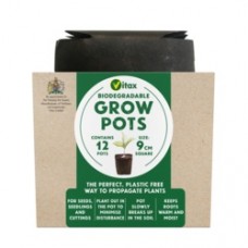 Vitax Grow Pots Square 9cm