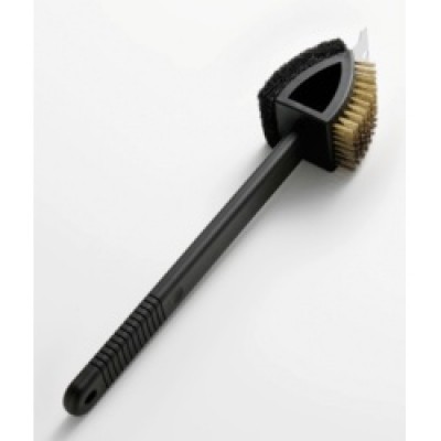 LONG HANDLE GRILL BRUSH 3 IN 1