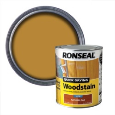 Q/D Woodstain Natural Oak Satin 750ml Q/D Woodstain Natural Oak Satin 750ml