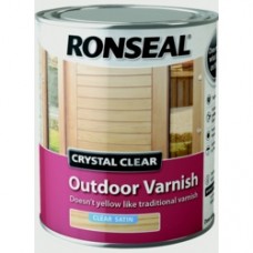 Exterior Varnish Clear Satin 750ML