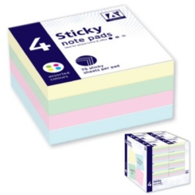 4 Sticky post it notes
