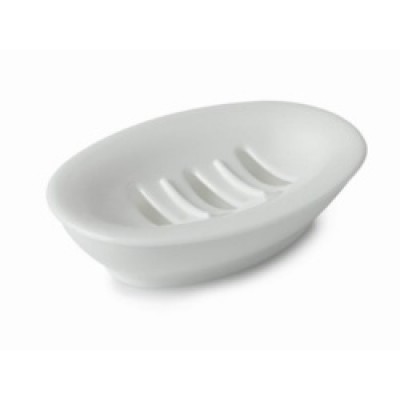 OVAL SOAP DISH WHT SPECTRUM