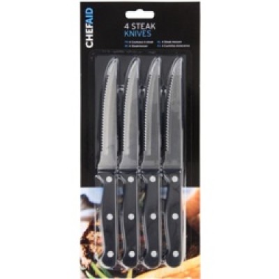 Chef Aid Steak Knives Set 4