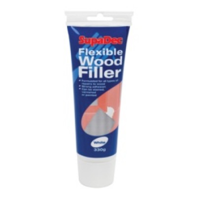 Supa Flexi Wood filler White 330g Tube