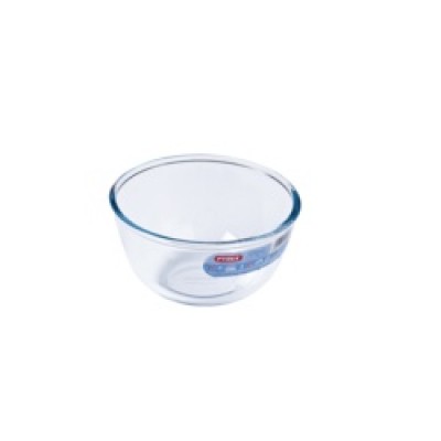 Pyrex Round Glass Bowl Ovenproof and Microwave Safe 0.5Ltr