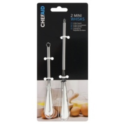 SET 2 MINI WHISKS CARDED