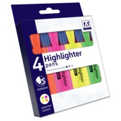 A Star Highlighters Pack 4
