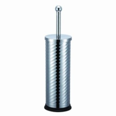 Blue Canyon Twist Toilet Brush Holder Chrome
