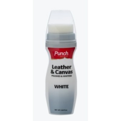 LEATHER & CANVAS WHITE