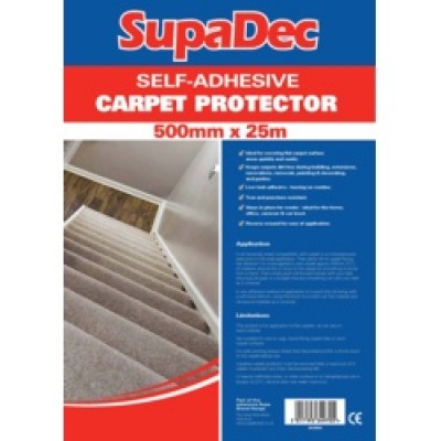 SupaDec Carpet Protector Film 500mmx25m