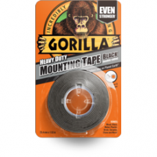 Gor Double Sided Mounting Tape 1.5m Black