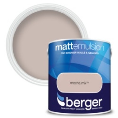 Berger Emulsion Matt Mocha Mix 2.5Ltr