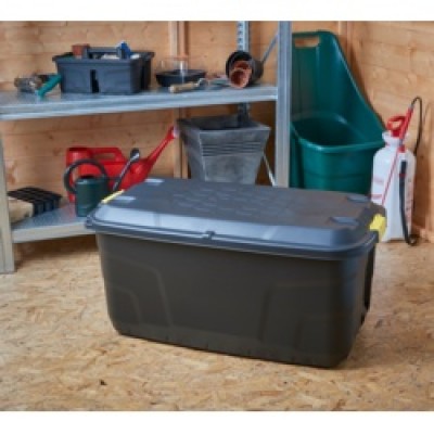 Strata Heavy Duty Storage Box And Lid 145L