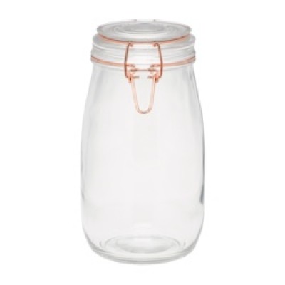 Copper Wire Cliptop Jar 1500ml